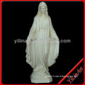 White Marble Virgin Mary Statue (YL-R741)